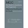 Musik In Geschichte Und Gegenwart (mgg). Supplement door Onbekend