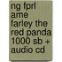 Ng Fprl Ame Farley The Red Panda 1000 Sb + Audio Cd