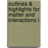 Outlines & Highlights For Matter And Interactions I door Cram101 Textbook Reviews
