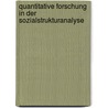 Quantitative Forschung in der Sozialstrukturanalyse by Nicole Burzan