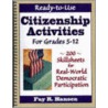 Ready-To-Use Citizenship Activities for Grades 5-12 door Fay Hansen