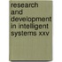 Research And Development In Intelligent Systems Xxv