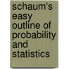 Schaum's Easy Outline of Probability and Statistics door Murray Spiegel