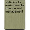 Statistics For Environmental Science And Management door Bryan F.J. Manly