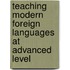 Teaching Modern Foreign Languages at Advanced Level