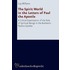 The Spirit World In The Letters Of Paul The Apostle
