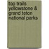 Top Trails Yellowstone & Grand Teton National Parks