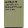 Varieties Of Capitalism In Post-Communist Countries door D. Lane
