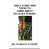 What Every Mom Needs To Know About Military School! door Charles W. Stewart