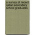 A Survey Of Recent Qatari Secondary School Graduates