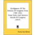 Abridgment of the Debates of Congress from 1789-1856