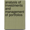 Analysis Of Investments And Management Of Portfolios door Keith C. Brown