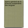 Apercu General De La Science Comparative Des Langues door Louis Benloew