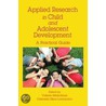 Applied Research In Child And Adolescent Development door Valerie Maholmes