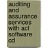 Auditing And Assurance Services With Acl Software Cd