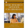Basic Research Methods for Librarians Fourth Edition door Ronald R. Powell