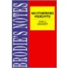 Brodie's Notes On Emily Bronte's "Wuthering Heights" door Norman T. Carrington