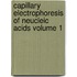 Capillary Electrophoresis of Neucleic Acids Volume 1