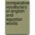 Comparative Vocabulary Of English And Egyptian Words