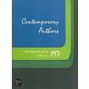 Contemporary Authors New Revision Series, Volume 197 by Unknown