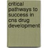 Critical Pathways To Success In Cns Drug Development