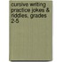 Cursive Writing Practice Jokes & Riddles, Grades 2-5