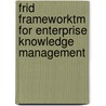 Frid Frameworktm for Enterprise Knowledge Management by Dr Randy J. Frid