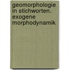 Geomorphologie in Stichworten. Exogene Morphodynamik door Christine Embleton-Hamann