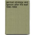German Strategy And Opinion After The Wall 1990-1993