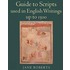 Guide To Scripts Used In English Writings Up To 1500