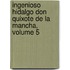 Ingenioso Hidalgo Don Quixote de La Mancha, Volume 5