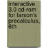 Interactive 3.0 Cd-rom For Larson's Precalculus, 6th