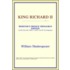 King Richard Ii (Webster's French Thesaurus Edition)