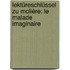 Lektüreschlüssel zu Molière: Le Malade imaginaire