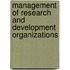 Management of Research and Development Organizations