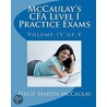 Mccaulay's Cfa Level I Practice Exams Volume Iv Of V by Philip Martin Mccaulay Lmp
