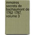 Mmoires Secrets de Bachaumont de 1762 1787, Volume 3
