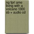 Ng Fprl Ame Living With A Volcano 1300 Sb + Audio Cd