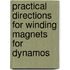 Practical Directions For Winding Magnets For Dynamos