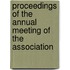 Proceedings Of The Annual Meeting Of The Association