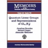 Quantum Linear Groups And Representations Of Gln(Fq) by Richard Dipper