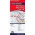 Rand McNally Easy to Read Montana/ Wyoming State Map