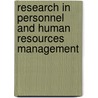 Research In Personnel And Human Resources Management door Onbekend