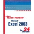 Sams Teach Yourself Microsoft Excel 2003 In 24 Hours