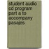 Student Audio Cd Program Part A To Accompany Pasajes
