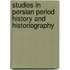 Studies in Persian Period History and Historiography