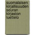 Suomalaisen Kirjallisuuden Seuran Kirjaston Luettelo