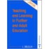 Teaching And Learning In Further And Adult Education
