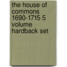 The House Of Commons 1690-1715 5 Volume Hardback Set door Eveline Cruickshanks