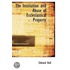 The Institution And Abuse Of Ecclesiastical Property